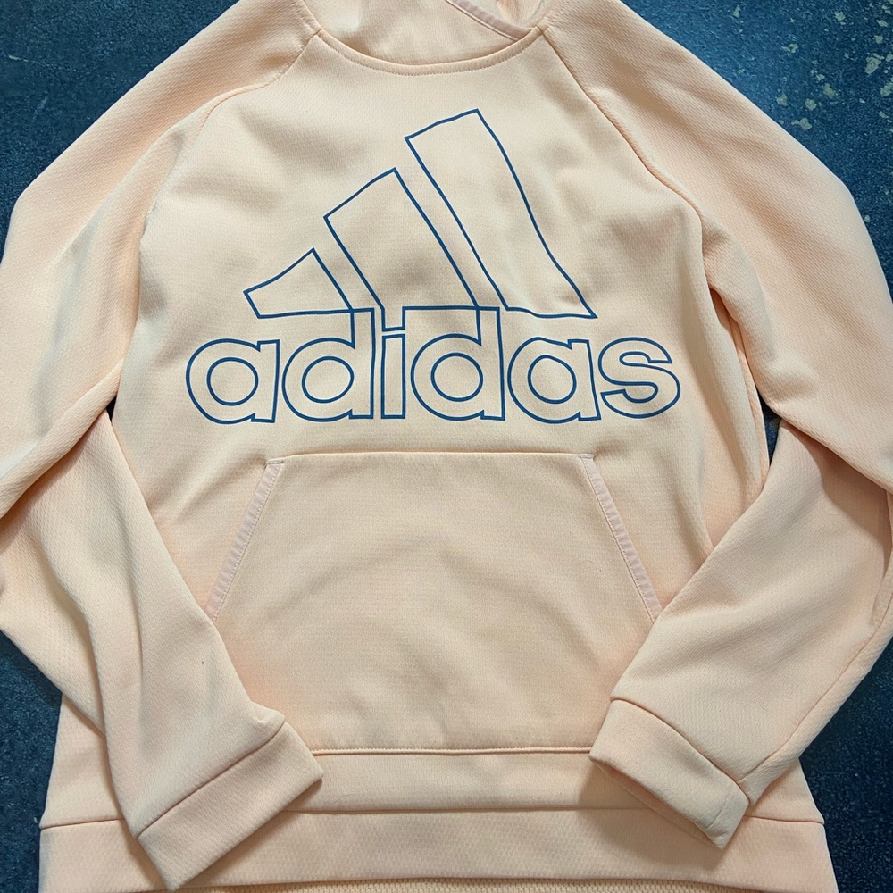 Pink adidas hoodie